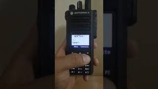 RADIO VHF - MOTOTRBO DGP8550e CONFIGURACION BASICA - LLAMADA INDIVUAL DE RADIO A RADIO