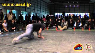 UK CHAMPIONSHIPS JAPAN FINALS 2016 B-BOY SOLO BATTLE BEST8 KIMUTAKU VS ABERE