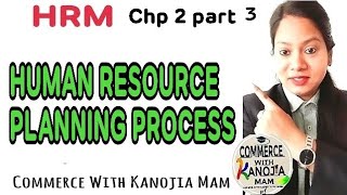 Human Resource Planning Process || Human Resource Demand Forecasting techniques | HR demand & Supply