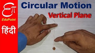 Minimum Speed for CIRCULAR MOTION in Vertical Plane | in HINDI