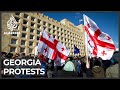 Thousands rally after Georgia arrests main opposition leader