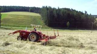 IHC 523 mit 6m Kuhn Kreiselheuer