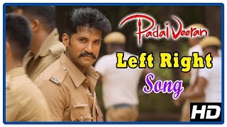 Padaiveeran 2018 Tamil Movie Scenes | Left Right Song | Vijay Yesudas takes oath as police