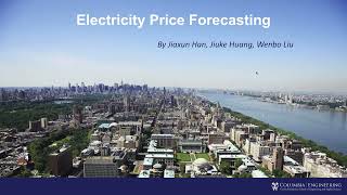 EECS 6893 Group 12 Project - Electricity Price Forecasting