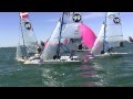 2014 North American's - 49erFX - Race 7 - Leeward Marks