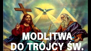 Modlitwa do Trójcy Świętej