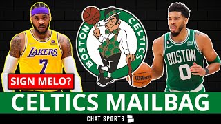 Celtics Rumors: Sign Carmelo Anthony? Jayson Tatum or Luka Doncic For MVP? Free Agent Targets | Q&A