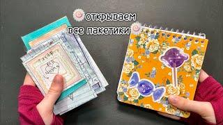 🌸Открываю Все Пакетики Сразу💕 StickyShine 🌸 БУМАЖНЫЕ СЮРПРИЗЫ💕