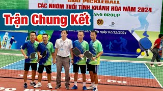 Chung kết giải Pickleball tỉnh Khánh Hoà 2024 nhóm tuổi 35 đến 45 | CLB Pickleball Hoàng Sa