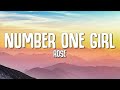 ROSÉ - number one girl (Lyrics)