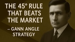 The 45° Rule That Beats the Market — Gann Angle Strategy