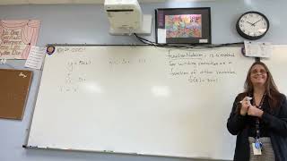 Linear Functions, Lesson 3-2, Example 1