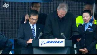 Boeing Delivers First 787 to ANA