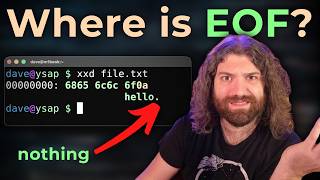 What Actually Is EOF? (end-of-file marker)
