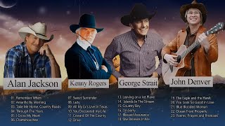 Kenny Rogers, Alan Jackson, John Denver...- Greatest Hits - Classic Country Songs Ever