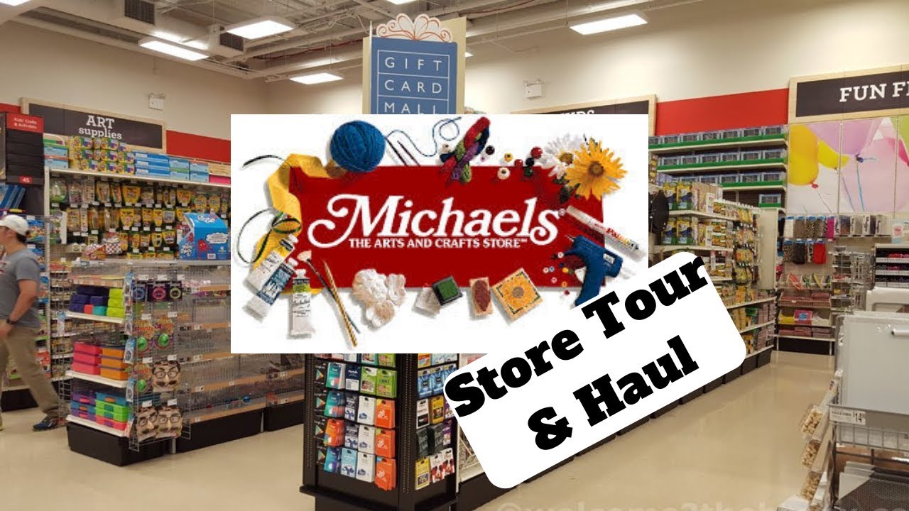 Michaels Store Tour And Haul #StoreTour #Hauls #Shopping - YouTube