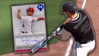 SIGNATURE JIM EDMONDS DEBUT! MLB The Show 19 Diamond Dynasty