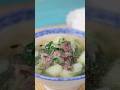 🥩🥣 Green papaya soup with beef and piper lolot #vietnamesefood #soup #shorts #beef