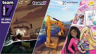 TEAM17 GROUP PLC - Half Year Results