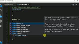 showing here map in ionic app.