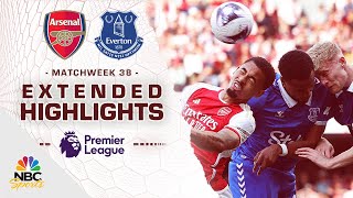 Arsenal v. Everton | PREMIER LEAGUE HIGHLIGHTS | 5/19/2024 | NBC Sports