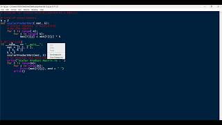 Python program to do scalar multiplication of a matrix