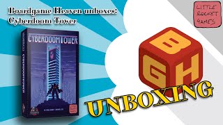 Boardgame Heaven Unboxing 163: Cyberdoom Tower (Little Rocket Games)