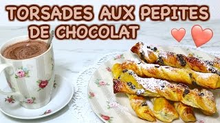 Recette Torsades chocolat I Twisted pastries recipe 🍫 [Eng \u0026 Fr subs]