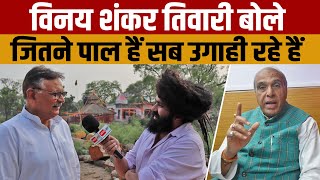 सपा प्रत्याशी Kushal Tiwar के भाई Vinay Shankar Tiwari Interview में बोल पाल के लोग उगाही करते हैं