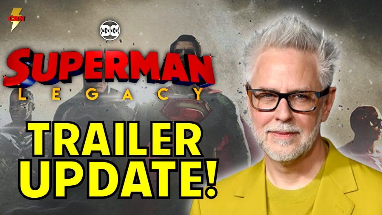 Superman Legacy Trailer Update! James Gunn Confirms Status! DCU News ...