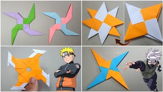 Top 04 Easy Origami Ninja Star (How to make )