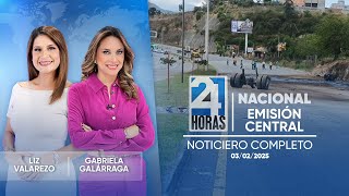 Noticiero de Ecuador (Emisión Central 03/02/2025)