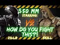 UnbearableSkill vs Zilla $50 MONEY MATCH | HOW DO YOU FIGHT THIS?! 😱🎤🔥