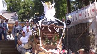 平成29年　神奈川県秦野市堀山下　堀之郷正八幡宮例大祭・神輿渡御