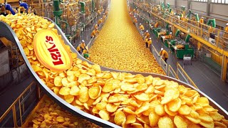 Lay’s Mega Factory: The High Tech Process of Making Potato Chips