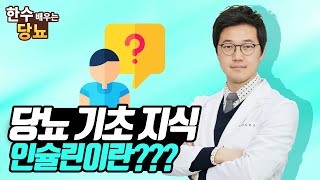 인슐린의 역할 -당뇨 필수 정보 [당뇨한의원 강의] ●최선한의원