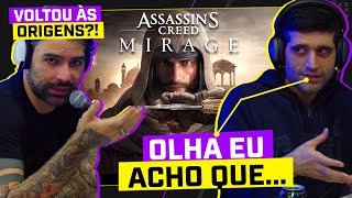 ASSASSINS CREED MIRAGE VOLTA ÀS ORIGENS?! #flowgames