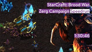 StarCraft: Brood War Zerg Campaign Speedrun in 1:30:46