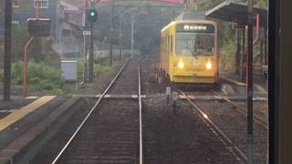 前面展望動画　筑豊電気鉄道　黒崎駅前⇒筑豊直方