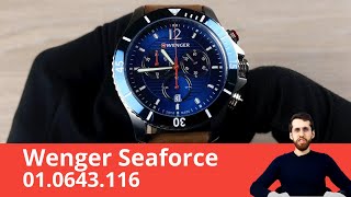 Доступный швейцарский кварц / Wenger Seaforce 01.0643.116