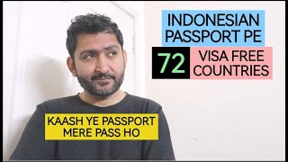 Bari bari countries Indonesia k passport pe free hen | Indonesia visa free countries