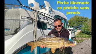 Pèche à la carpe Dream Carpfishing Pèche itinérante en péniche sur la vilaine