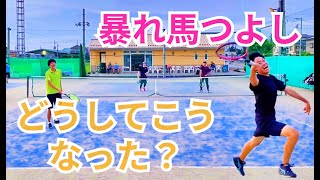 【テニス】×【トーク】インスピ初中級2回戦！サーブキープ合戦を乗り越えろ！！【連続投稿2日目】