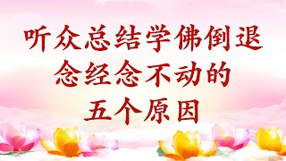 卢台长【节目录音+字幕】听众总结学佛倒退、念经念不动的五个原因