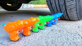 Best Crushing Things With Car! Car vs Colored Jelly & Slime | Running Over Stuff With A Car ASMR
