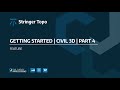 Stringer Topo | Getting Started - Part 4 (Civil 3D)