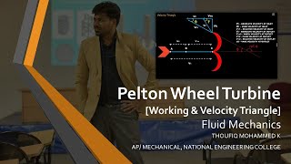 Pelton Wheel Turbine | Working & Velocity Triangle | Fluid Mechanics | FM | GATE | Tamil