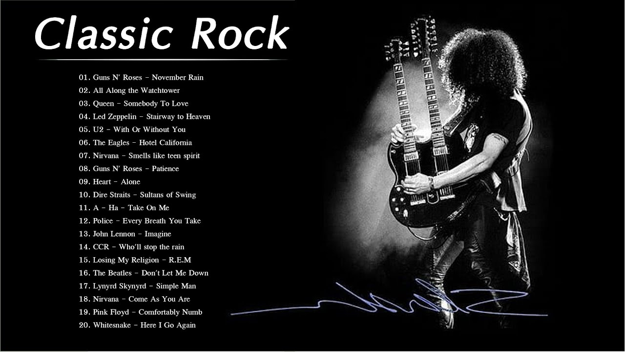 Classic Rock Playlist 80s 90s | Gnr, Bon Jovi, Fleetwood Mac, Scorpions ...