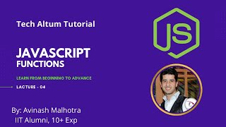 JavaScript Functions | Function declaration and expression| Parameter vs argument | function return