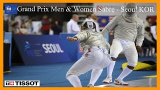 FIE Grand Prix Seoul (KOR)- Men \u0026 Women Sabre - Finals